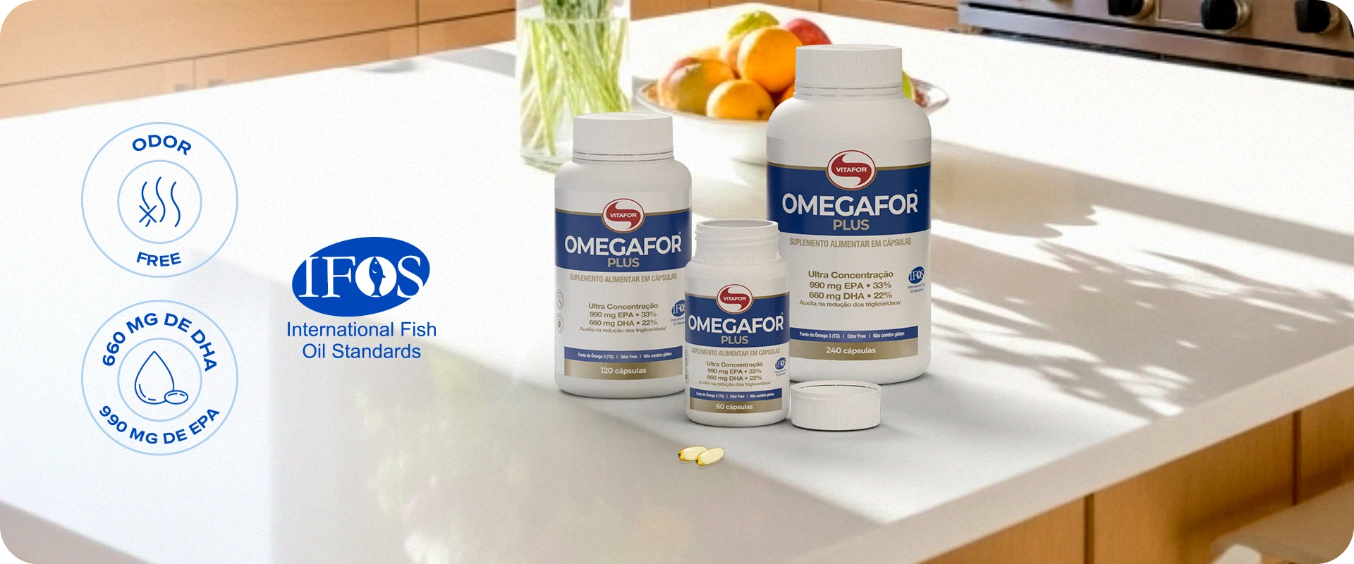 OMEGAFOR PLUS - Cuidado diário para o seu coração